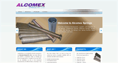 Desktop Screenshot of alcomex.in