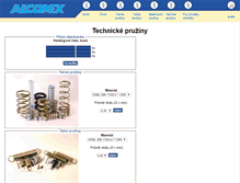 Tablet Screenshot of obchod.alcomex.cz