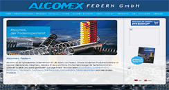 Desktop Screenshot of alcomex.de