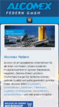 Mobile Screenshot of alcomex.de
