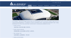 Desktop Screenshot of alcomex.eu