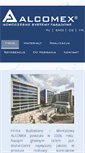 Mobile Screenshot of alcomex.eu